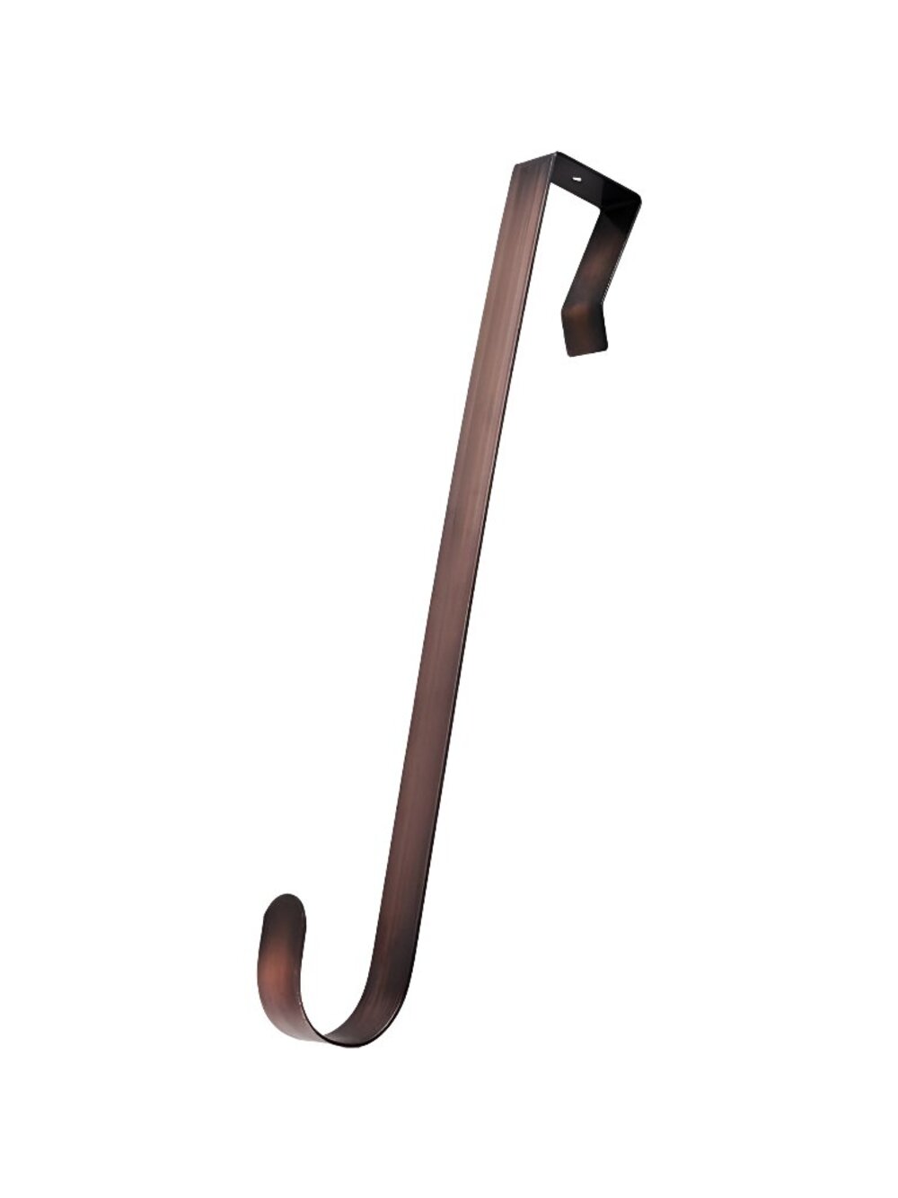 Over The Door Wreath Hanger for Front Door 1" Deluxe Wreath Holder Hook (Bronze)